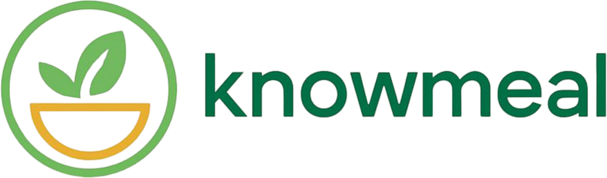 KnowMeal logo test image for personalized nutrition and macro-based meal planning