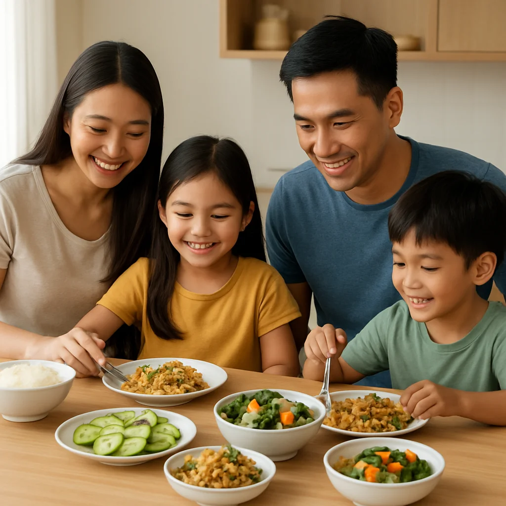 7-day meal plan for busy families with easy, affordable, flexible meals for sustainable nutrition