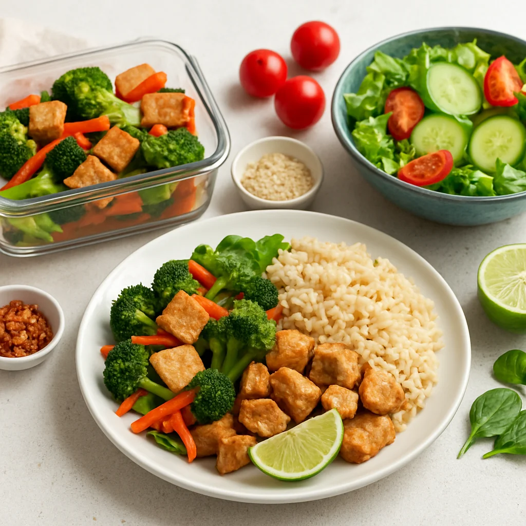 Healthy budget-friendly family lunch ideas with whole foods and balanced portions