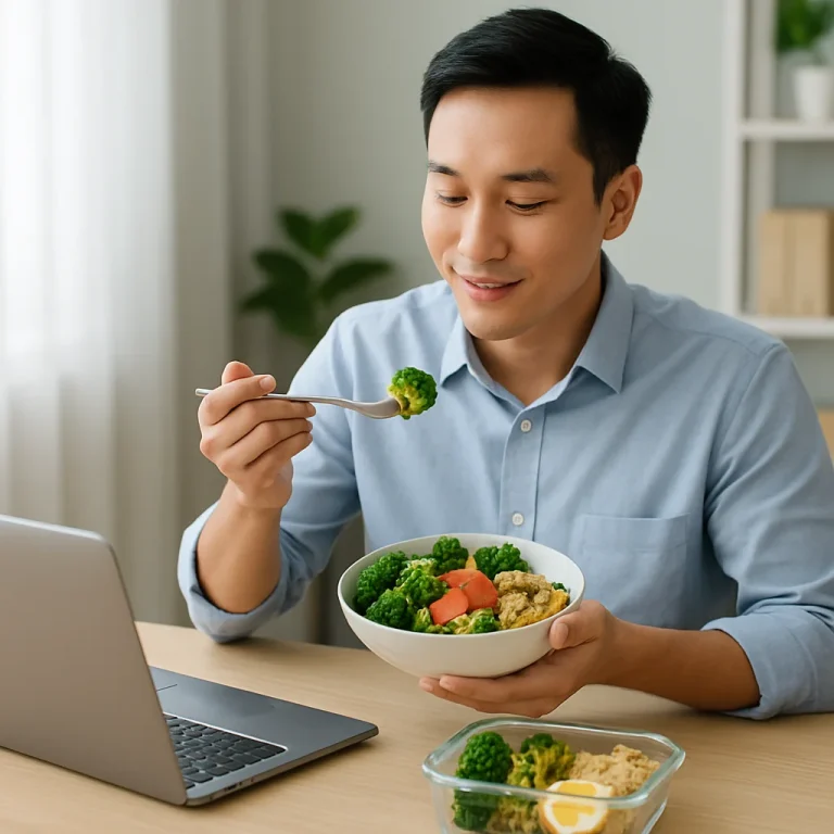 Healthy meal planning for busy professionals with balanced whole foods and macro-based nutrition