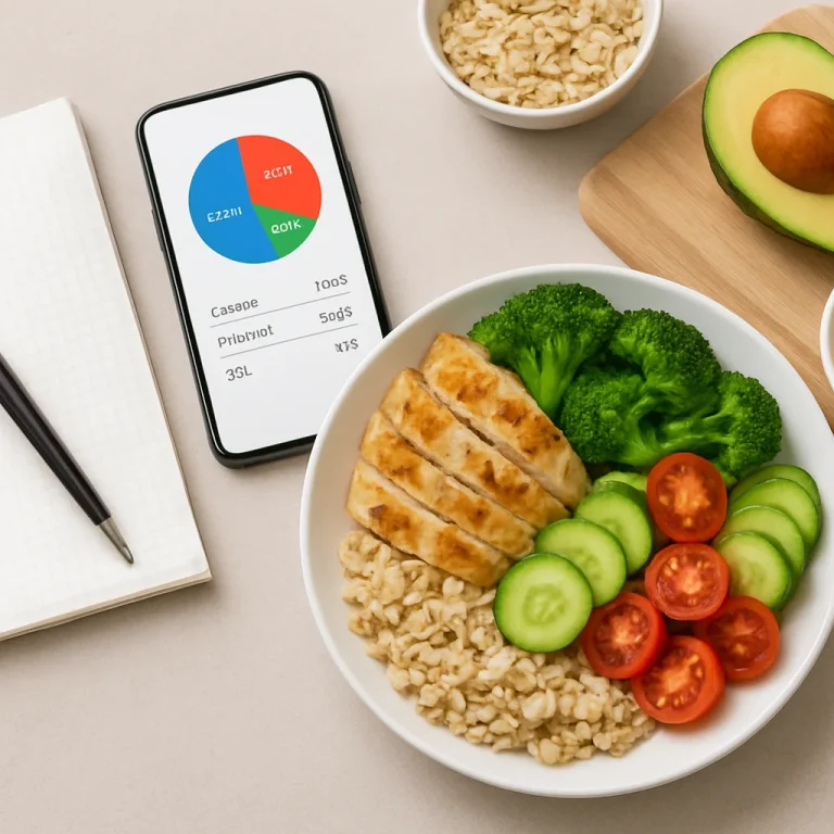 Macro calculator for weight loss on KnowMeal website