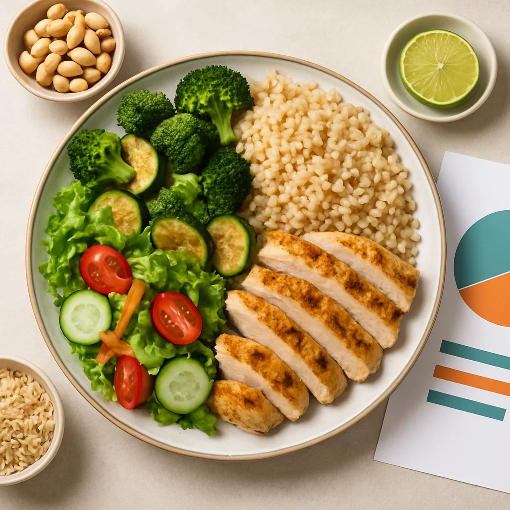Macro meal plan for easy weight loss and muscle gain