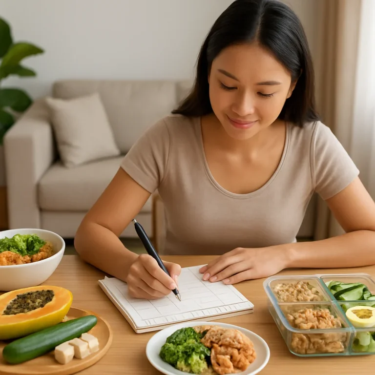 Weekly planning guide for busy people